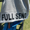 FULL SEND TOUR Caddie Golf Towel by e9 Golf
