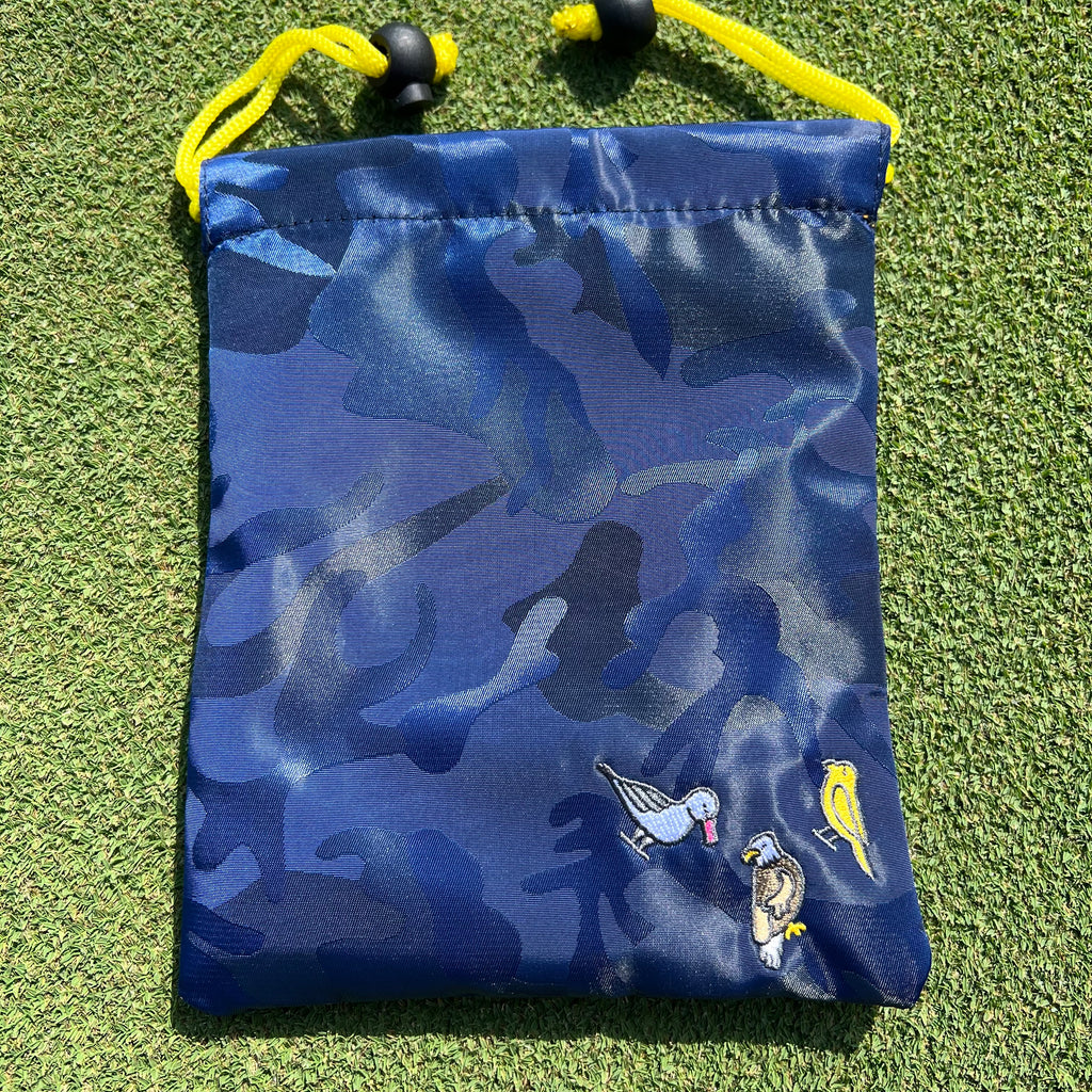 e9 golf Valuables Pouch Subtle Camo - "Fore The Birds"