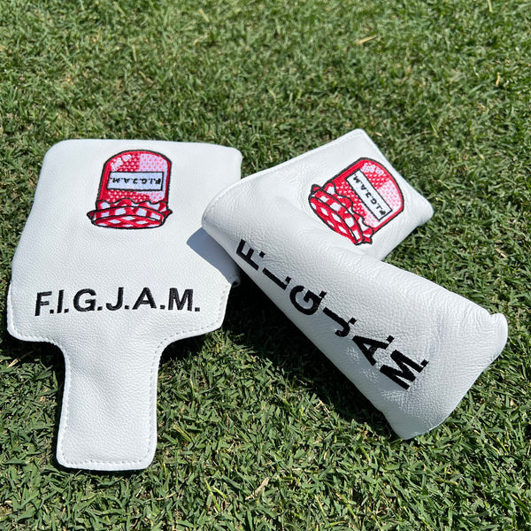 e9 golf x Winston Leather Collection Blade & Mallet Putter Cover - “F.I.G.J.A.M.”