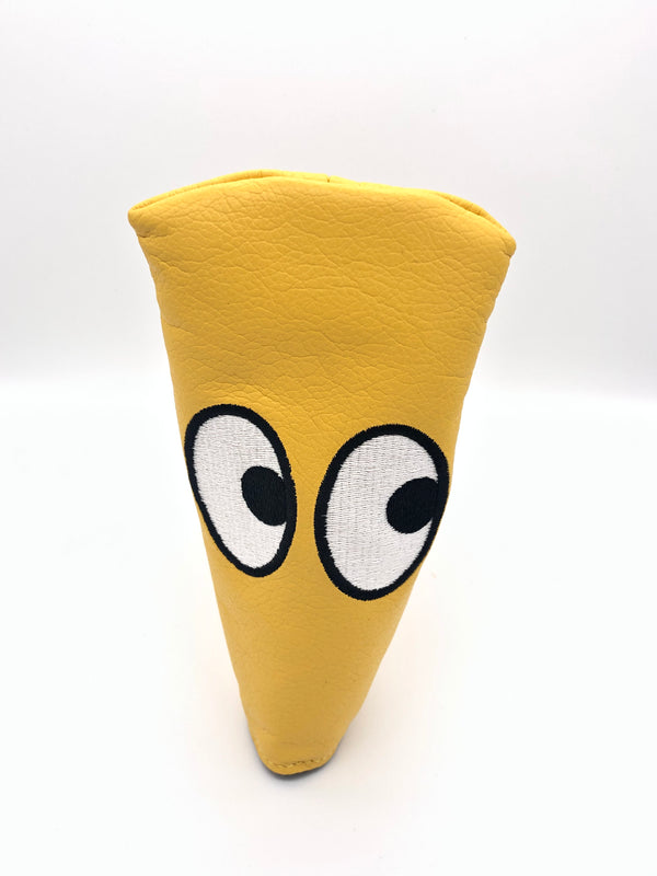 e9 golf x Winston Leather Collection Blade Putter Cover - “Googly Eyes”