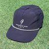 e9 golf Logo Performance Tech Rope Hat by Pukka