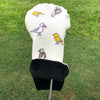 e9 golf "Fore The Birds" Golf Head Cover - Driver, Fairway and Hybrid