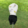 e9 golf "Fore The Birds" Golf Head Cover - Driver, Fairway and Hybrid