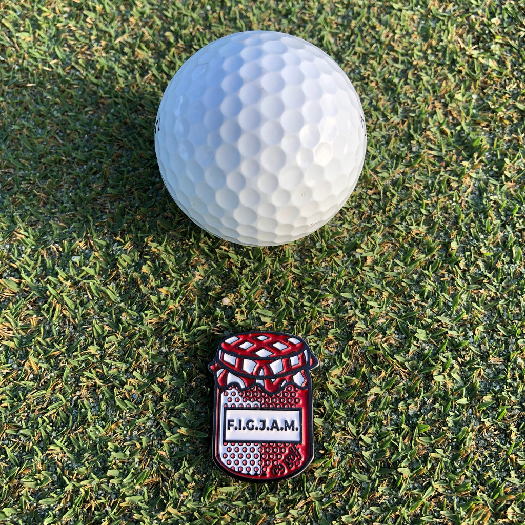 FIGJAM (F I'm Good Just Ask Me) Golf Ball Marker by e9 golf