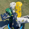 E9 Golf Luxe Leather Collection Golf Head Covers - “Fore The Birds”