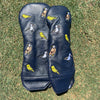 E9 Golf Luxe Leather Collection Golf Head Covers - “Fore The Birds”