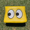 e9 golf Luxe Leather Collection Putter Cover - “Googly Eyes”