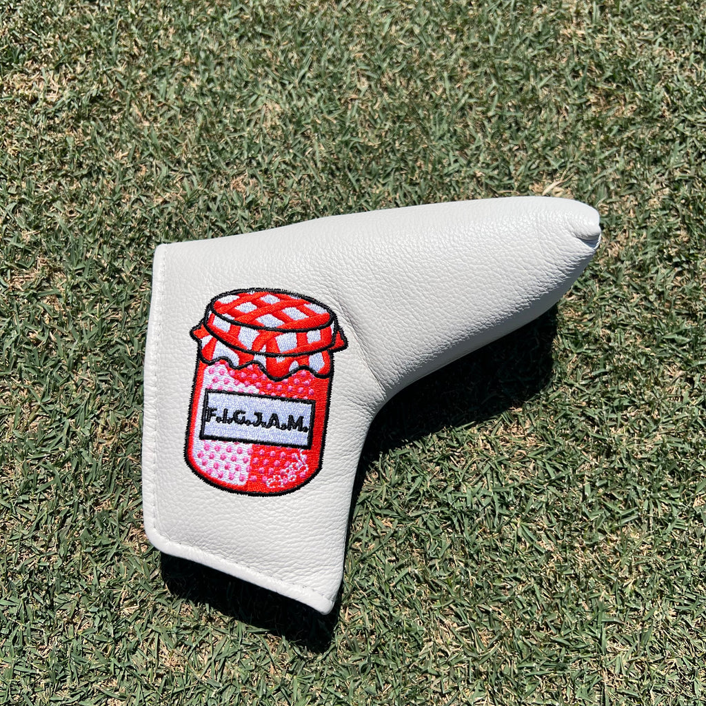 E9 Golf Luxe Leather Collection Putter Cover - “F.I.G.J.A.M.”