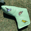 e9 golf Blade Putter Cover - “Fore the Birds”